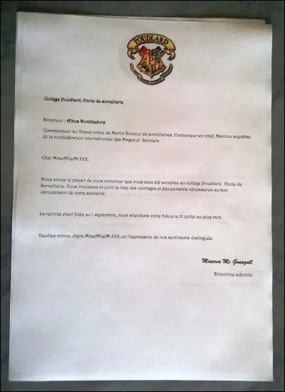 Et pour finir, qui n'a pas été directeur ou directrice de Poudlard ?