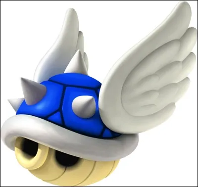 Quelle est cette étrange chose bleue avec des ailes et des piques ?