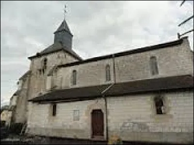 Voici l'église Saint-Hilaire de Drouilly. Commune Marnaise, elle se situe en région ...