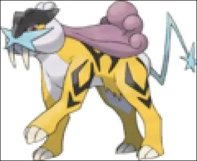 Qui est ce Pokémon ressemblant à un tigre ?