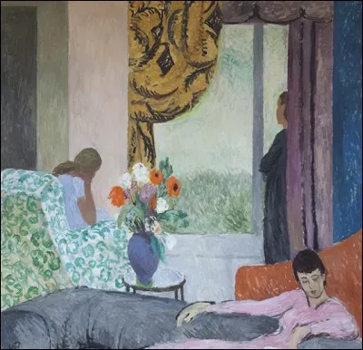 Ce tableau titré The other room (L'autre pièce) de Vanessa Bell semble tout à fait tiré du film de Woody Allen... ?