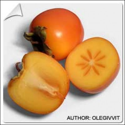 Comment appelle-t-on le fruit du plaqueminier ?