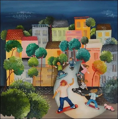 Quand le phénomène mondial du skate-board apparaît-il ?