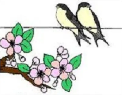 Quel mois de l'année se voit ainsi illustré ?