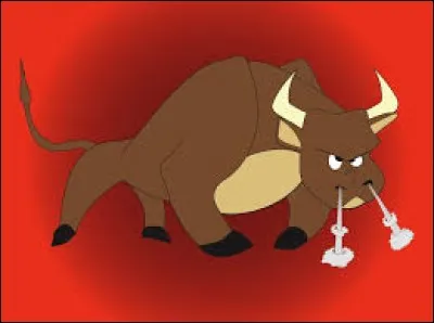 Quand on voit rouge, nous sommes énervés.