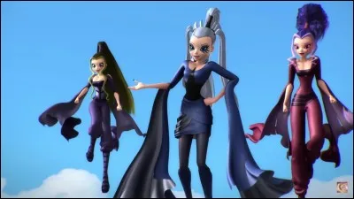 Quel trio de sorcières maléfiques revient souvent dans la série ?