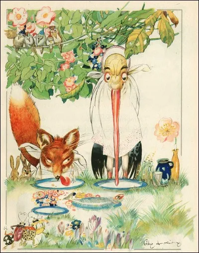 Quelle est la morale de la fable "Le renard et la cigogne" ?