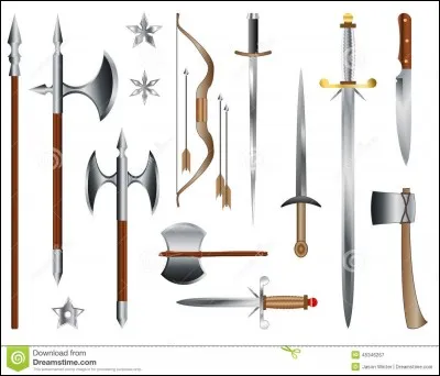 Ton arme préférée est :