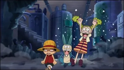 Luffy devient petit à cause du :