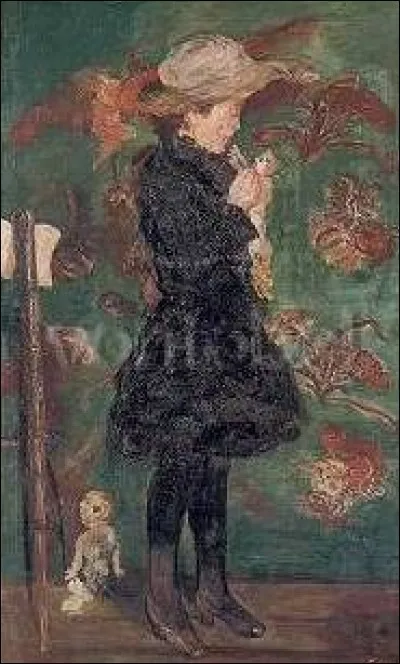 Qui a peint "Fillette à la poupée" ?