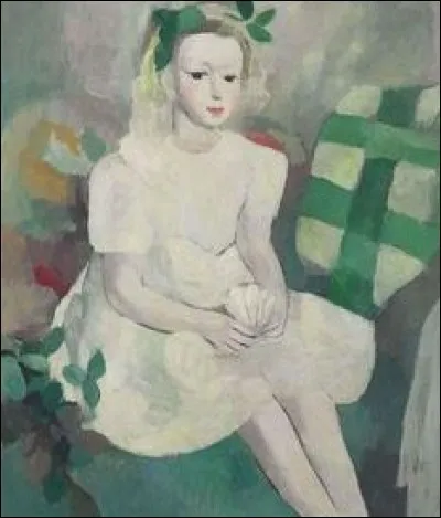 Qui a peint "Fillette en blanc" ?