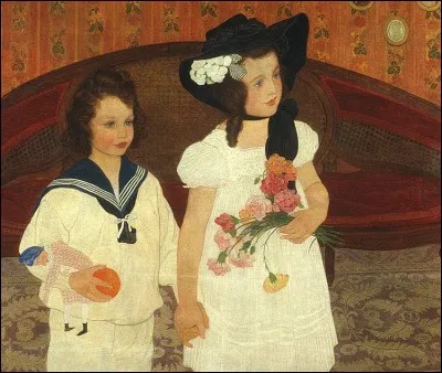 Qui a peint "Deux fillettes" ?