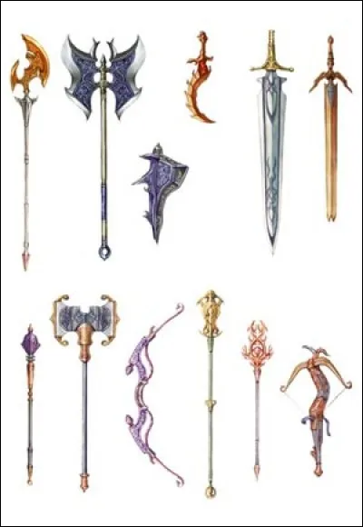 Ton arme préférée est :