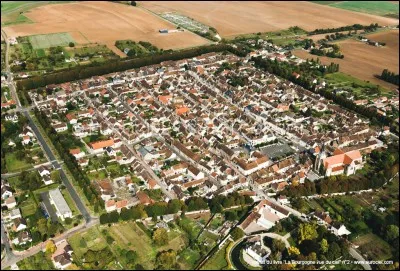 Ce bourg de l'Yonne fondé au XIIe siècle aux limites de la Champagne; c'est :