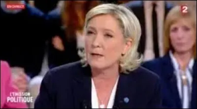 Marine Le Pen n'a pas besoin de prendre l'hélico pour être zen.