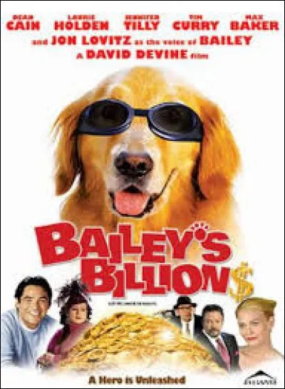 Quel est le prénom du "chien qui vaut des milliards" dans ce film de David Devine ?