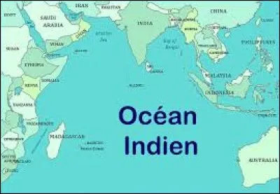 L'océan Indien est l'océan le plus chaud de la Terre.