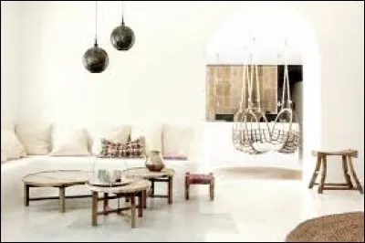 Ce style rappelant l'Afrique et les coutumes tribales est :