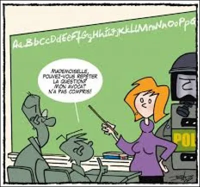 Avec quelle analogie cette liste de mots : "classe, étudier, travaux, devoirs, cours, diplôme, professeur", présente-t-elle un lien ?