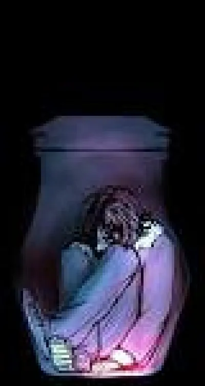 De quoi se nourrit-il quand il est dans la jarre, chez Otos et Ephialtès ?