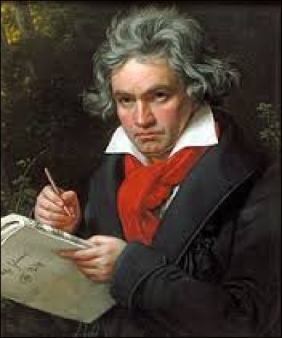 Ce compositeur né en 1770 à Bonn (en Allemagne) a composé de nombreuses œuvres classiques et romantiques dont "L'Ode à la joie" et "La lettre à Élise". Son nom est :