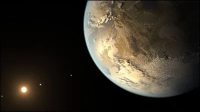 Il existe une planète dont la surface est :