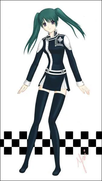 De quel manga cette jeune fille sort-elle ?