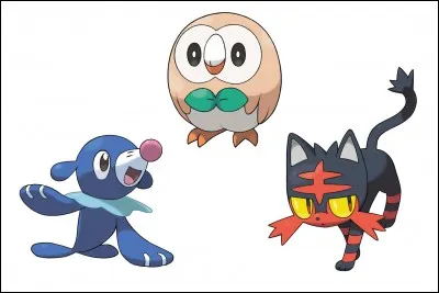 Comment s'appellent les 3 starters ?