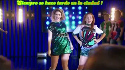 Quelle est cette chanson que les filles chantent ?
(3e open, épisode 26)