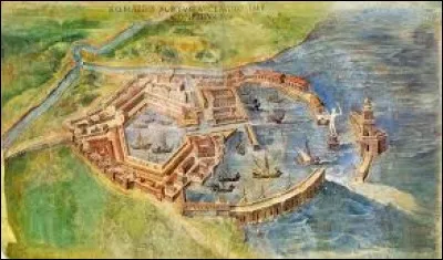 Pour favoriser la liaison des éléments composant le béton utilisé pour les constructions sous-marines, quel produit utilisaient les maçons de la Rome antique ?