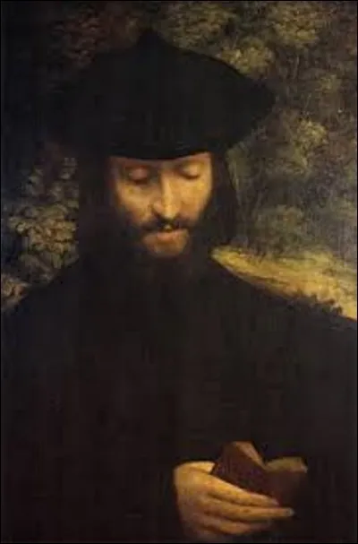 Nous faisons un bond en arrière et nous arrivons en 1522. Cette année-là quel peintre italien de la Renaissance a peint cette huile sur toile appelée "Portrait d'un homme avec un livre" ?