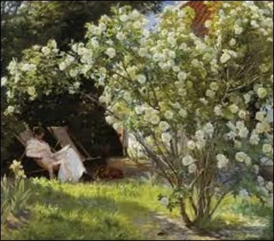 Impressionniste norvégien, né le 23 juillet 1851 à Stavanger, il peint ce tableau intitulé "Roses", en 1893. Actuellement exposé au musée de Skagen, dans la ville du même nom qui se situe au Danemark, pourriez-vous me citer le nom de cet artiste ?