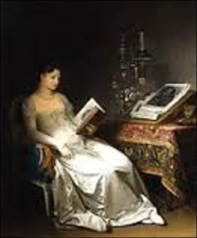 Réalisée vers 1789, "La Lecture" est l'oeuvre d'une femme artiste peintre née le 28 janvier 1761, et morte à Paris le 18 mai 1837. Belle-sur de Jean-Honoré Fragonard, elle est connue pour ses portraits. Comment s'appelle-t-elle ?