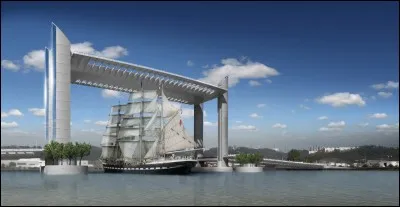 Ce pont est situé à Bordeaux.