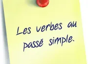 Quiz Les verbes au pass simple