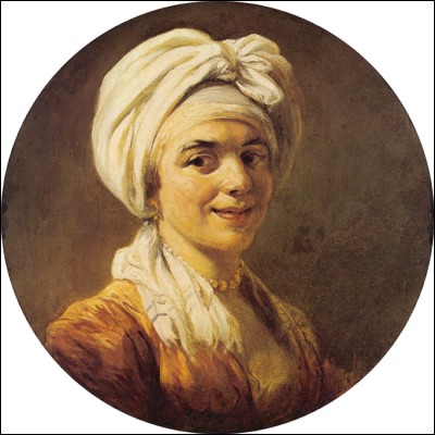 "Jeune femme au turban" (vers 1774)A son acquisition, ce tableau est consid&eacute;r&eacute; &ecirc;tre une �uvre d'un peintre connu, avec la possibilit&eacute; de voir dans le mod&egrave;le sa femme Marie-Anne. Cette identification n'est pas n&eacute;cessairement mise en doute par l'attribution du tableau, en 2013, &agrave; Fran&ccedil;ois-Andr&eacute; Vincent, compagnon d'&eacute;tudes &agrave; Rome du premier nomm&eacute;, qui est ...