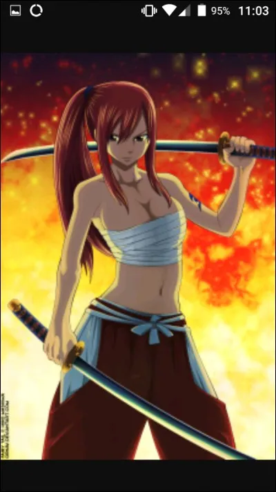 De qui Erza est-elle amoureuse ?