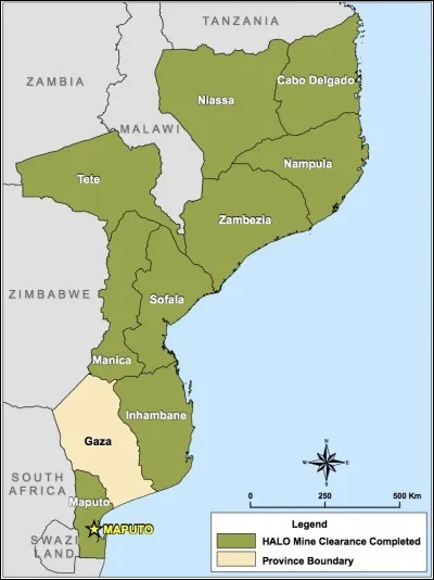 Lequel de ces océans baigne les côtes du Mozambique ?