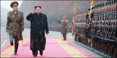 C - Combien y a-t-il d'étoiles sur le drapeau de la Corée du Nord ?