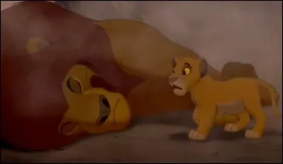 À cause de quoi ou de qui le père de Simba est-il mort ?