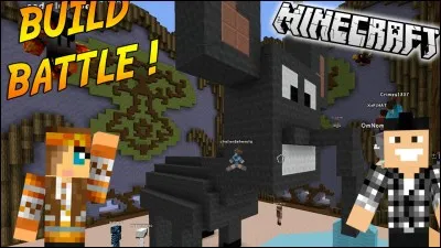 Qui fait le mini-jeu "Build Battle" avec lui ?