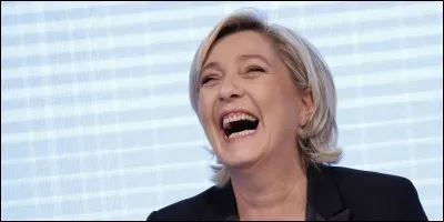 Si je vous dis Marine Le Pen, que me répondez-vous ?