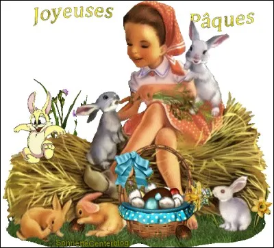 Que fait la fillette ?