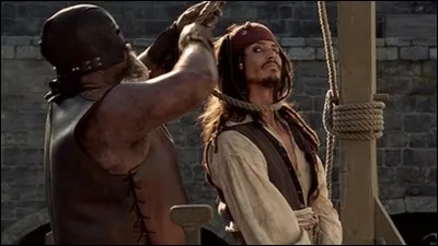 Que dit Jack quand il est sur le point de se faire pendre ?