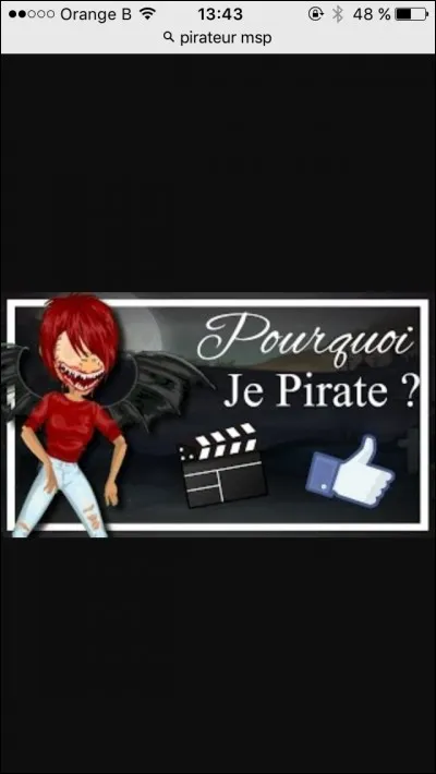 Une fille se fait pirater et le pirateur donne son compte. Que fais-tu ?