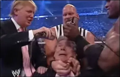 Il a fait une apparition dans le catch.