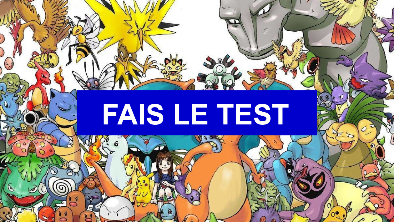 Test de personnalité Quel Pokémon estu