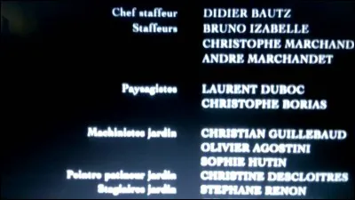 Restes-tu pour le générique de fin?