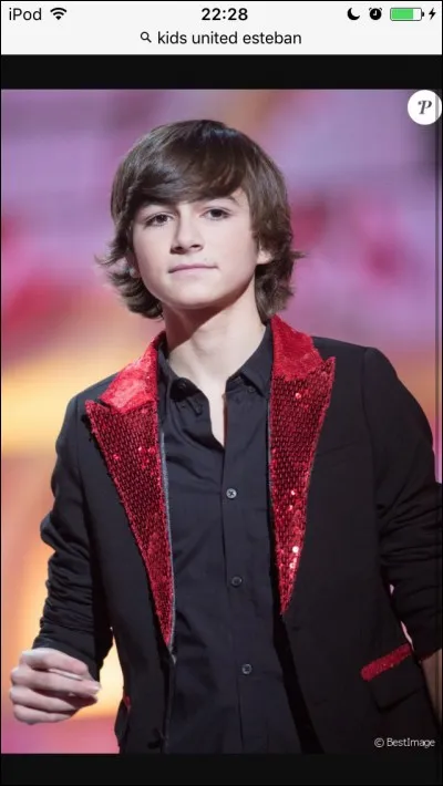 Quel âge a Esteban ?...ans