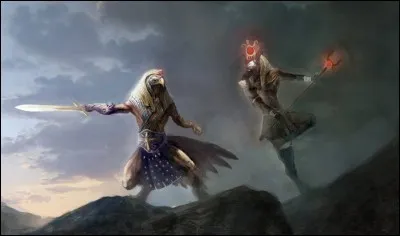 Combat d'une violence sans égale dans la mythologie égyptienne, opposant le dieu Horus qui perdit son il gauche et Seth une jambe et testicules arrachés. Combien de temps dura cet affrontement ?